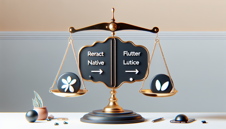 T-Lab記事のイメージ画像: react native vs flutter
