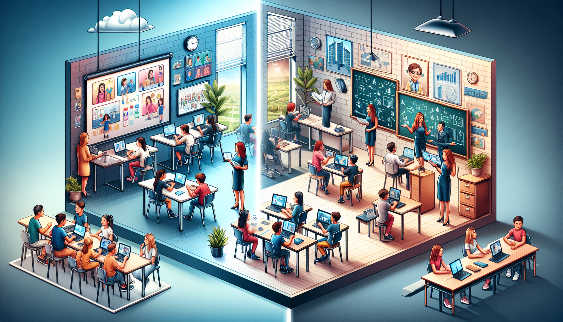 T-Lab記事のイメージ画像: online vs offline