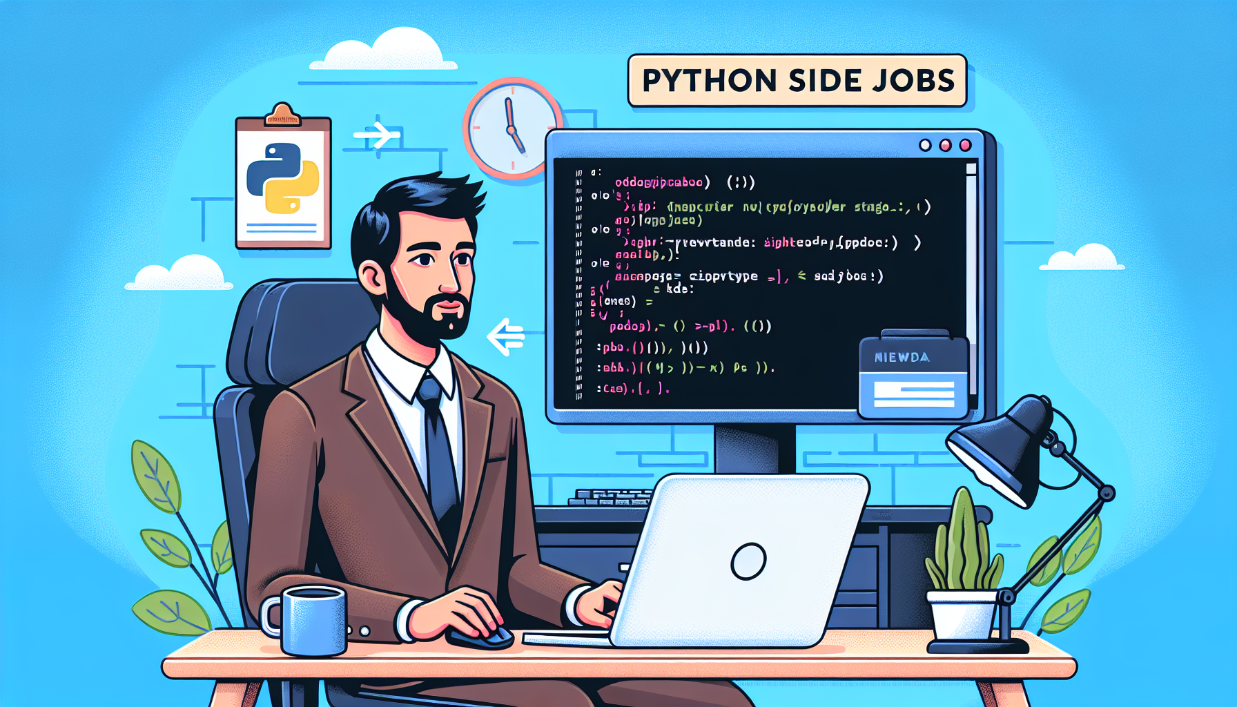 T-Lab記事のイメージ画像: python side jobs