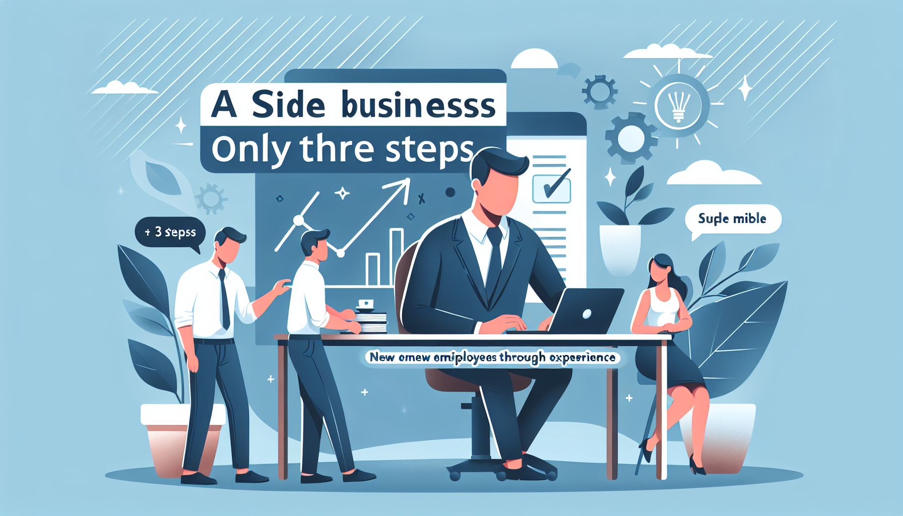 T-Lab記事のイメージ画像: three step hustle